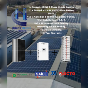 50 KW 3 PHASE SOLAR SYSTEM